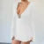 Plunge Slim Metallic Dress for Long Sleeve Mini Dress High Waist Autumn Club Party Dress