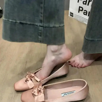Summer Shoes Bowknot Butterfly Modis Comfortable Pink Spring Butterflyknot Bowknot Summer Shoes L