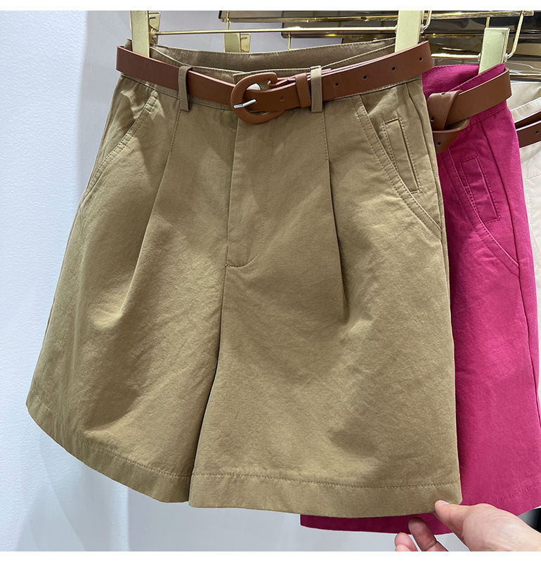 Denim Shorts High Waist Short Cotton Loose Bermuda Shorts