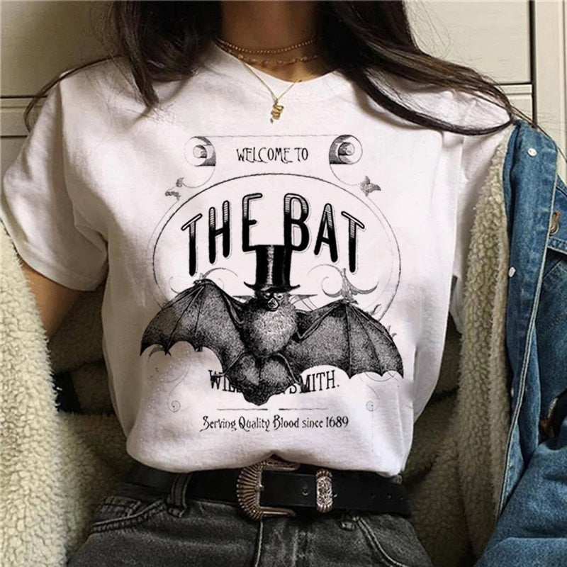 T-shirt Cartoon Witch Magic Kawaii Tshirt