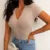 Spring and Summer New Cross Border Y2k Aliexpress European and American ’s Color Top Short Sleeve T-shirt