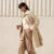 Trench Coat Long Waist Raglan Sleeve Lapel New Spring Loose Triple Protection Literary Khaki Coat