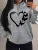Combination of Love and Butterfly Pattern Sweater Hip Hop Street Hoodies Pocket Clothes Multicolor Hoody