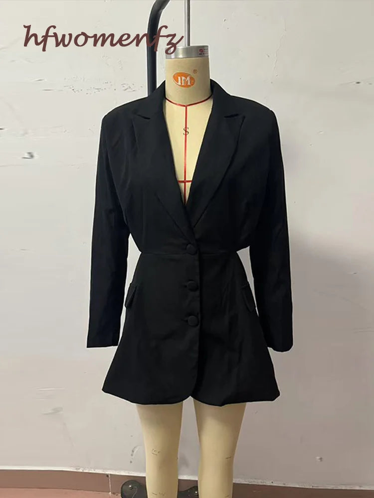Blazer Pants Sets Single-breasted Blazer Cut Waist Coats Pearls Mesh Sheer Trousers Suits Y2k Clothes Matching Sets