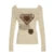 White Autumn Winter New Sweater Long Sleeve Y2k Retro Heart Print Top Off Shoulder Hotsweet Slim Pullovers