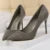 Shoes 9 Cm Heels Suede Woman Pumps Pointed Toe High Heels Stiletto Party Shoes Wedding Shoes Large Size 43