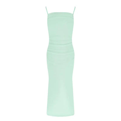New Sling Dresses Spring Summer Maxi Dress Backless Female Dress Club Party Clothing