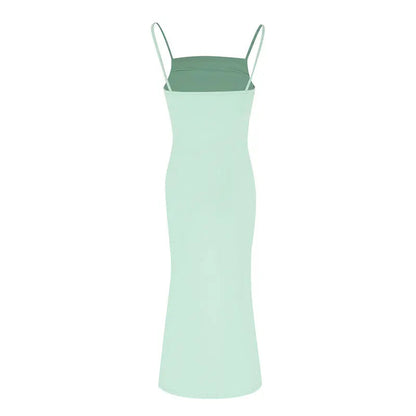 New Sling Dresses Spring Summer Maxi Dress Backless Female Dress Club Party Clothing