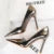 Shoes Metal Stone Pattern Woman Pumps High Heels Wedding Shoes Stiletto Luxurious Banquet Shoes