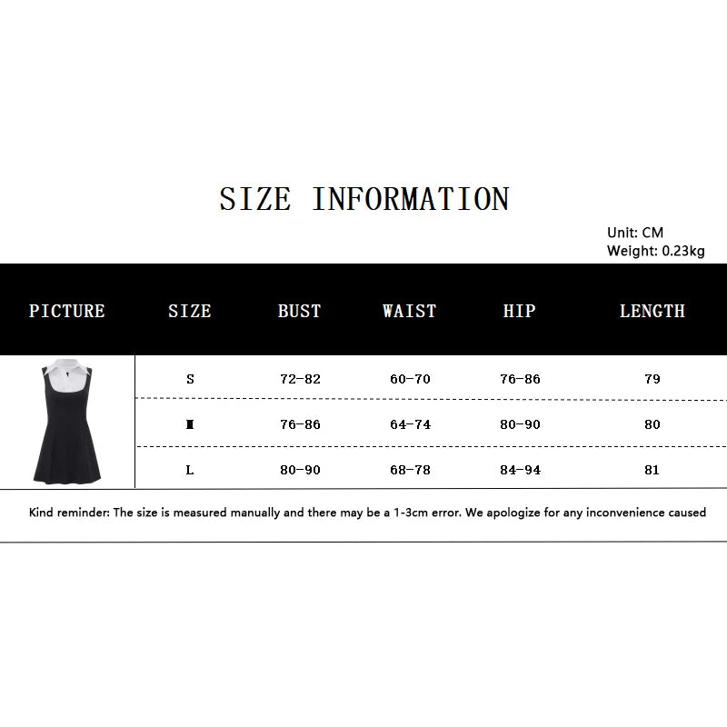 Y2k Summer Dress Contrast Color Patchwork Lapel Collar Sleeveless a Line Mini Dress 2000s Evening Party Dresses