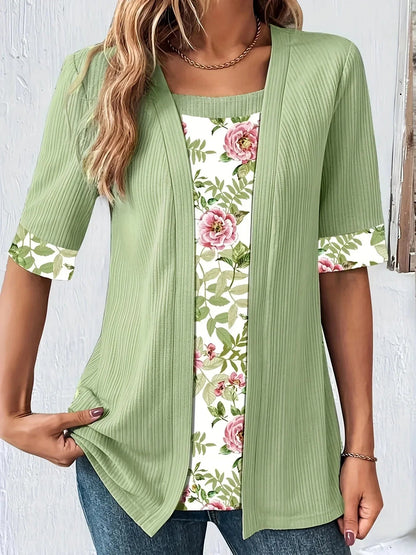 Esther – Dual-layer Relaxed Blouse