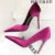 Shoes Purple Pumps Design Suede High Heels Party Shoes Stilettos Lady Heels Pumps Shoes Large Size 43