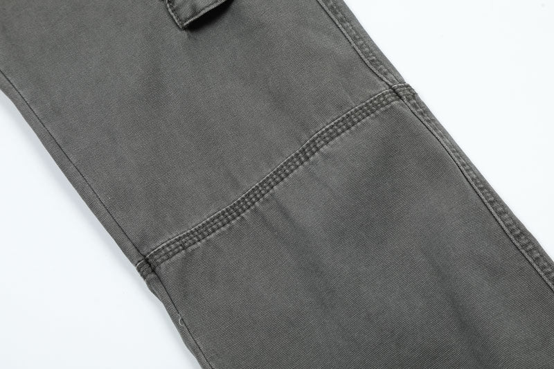 Multi-pocket Utility Cargo Pants