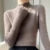 Sweater Half Turtleneck Knitted Pullovers Harajuku Korean Thick Knitwear Autumn Winter Slim Jumpers