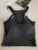 New Invisible Strap Tank Top for Knit Ribbed Sleeveless Basic T-shirt Cropped Corset Bustier Tops With Open Shoulder