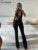 Hollow Out Jumpsuits Summer Halter Woven Low Neck Skinny Ribbons Overalls Female High Street Clubwear