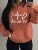 Faith Hope Love Letter Graphic Hoody Street Loose Sweatshirt Autumn Fleece Hooded Hip Hop O-neck Clothing Female