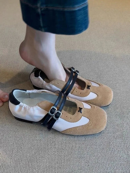 Flats Sports Shoes Sneakers Shallow Loafers Shoes Summer Walking Ballet Trend Sneakers