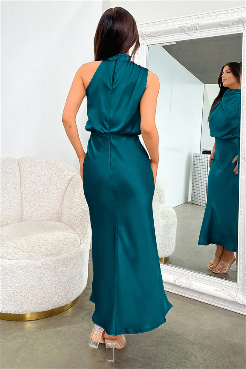 Sleeveless Off Shoulder Bodycon Maxi Dresses Wedding