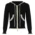 Y2k Zip Up Sweater With Hooded Slightly Thick Autumn Winter Lace Trim Pocket Knit Coat Slim Contrast