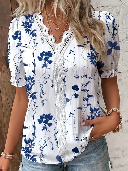 Ruffle Print T-shirt