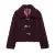 Lambs Wool Jacket for Loose Fleece O-neck Single Breasted Pockets Long Sleeve Fur Coat Autumn Winter Lady Outwear
