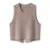 V-neck Sweater Vest Sleeveless Preppy Style Sweet Knitted Vest Female Pullover Waistcoat Fall Winter