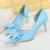 Shoes Bow-knot Woman Pumps Stiletto 10.5 Cm Basic Pump Pointed Toe Classic Pumps High Heels Shoes
