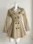 Autumn New Korean Trench Coat Dresses for With Belt Turn-down Collar Double Breasted Female Clothing