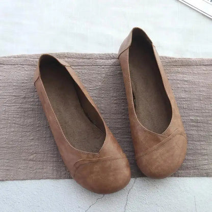 Shoes for Round Toe Normal Leather Summer Footwear Flats Flat 39 Stylish Quick Delivery Young E