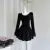 Autumn Winter Knitted Dresses for Woman Y2k Harajuku Slim Sweater Dress New Korean Mini Party Dress