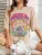Dancing Skull Printed Female T-shirts Cool Comfortable Tshirts Funny Tee Shirts Hip Hop Oversized Tops