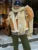 Pu Lapel Fluffy Oversized Sweater Outwear Winter Pocket Patchwork Contrast for Coat New