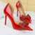 Shoes Pumps 10.5cm Heels Rhinestone Bowknot Lady Heels Stilettos Patent Leather High Heels Female Shoes