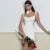 European and American New High End Y2k Open Back Lace Up Slim Fit Spicy Girl Short Skirt