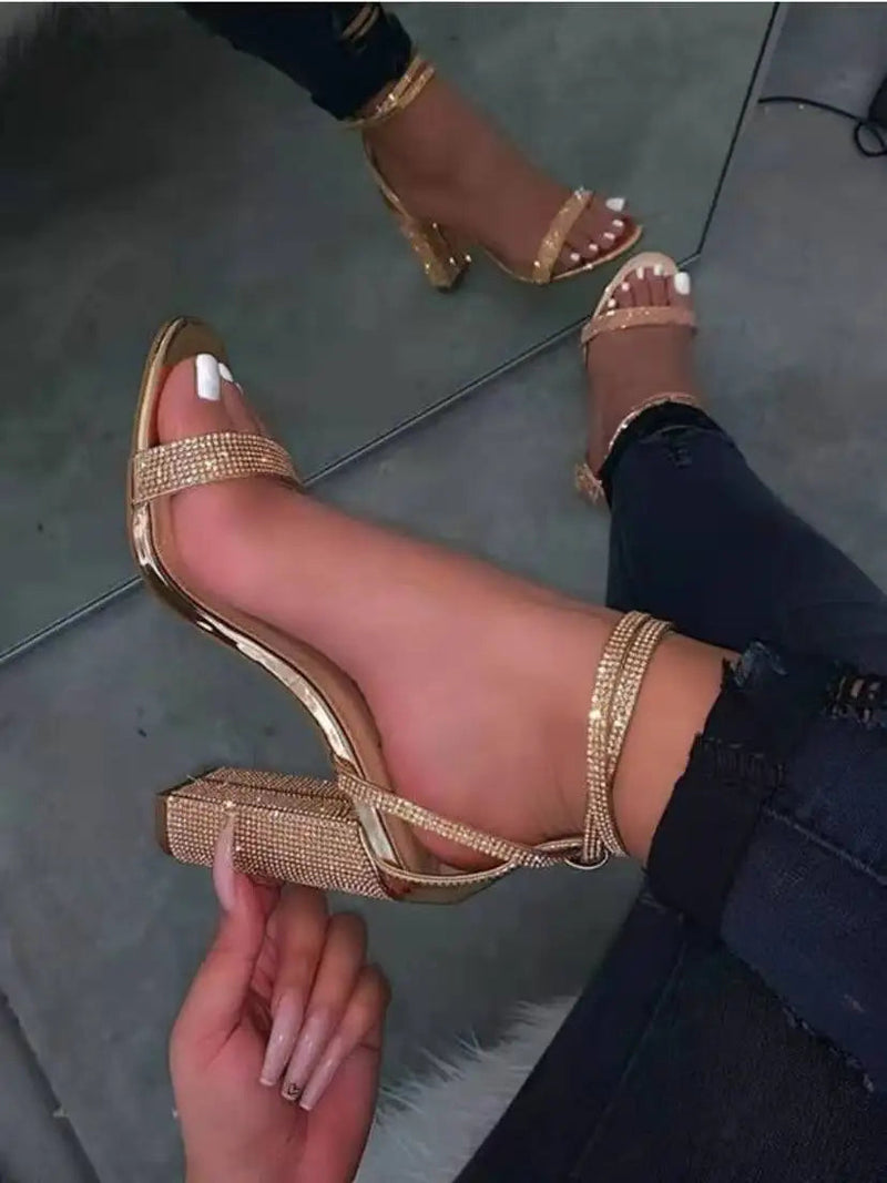 Pumps Transparent High Heels Pointed Toe Slipon Wedding Party Brand Shoes for Lady Pvc