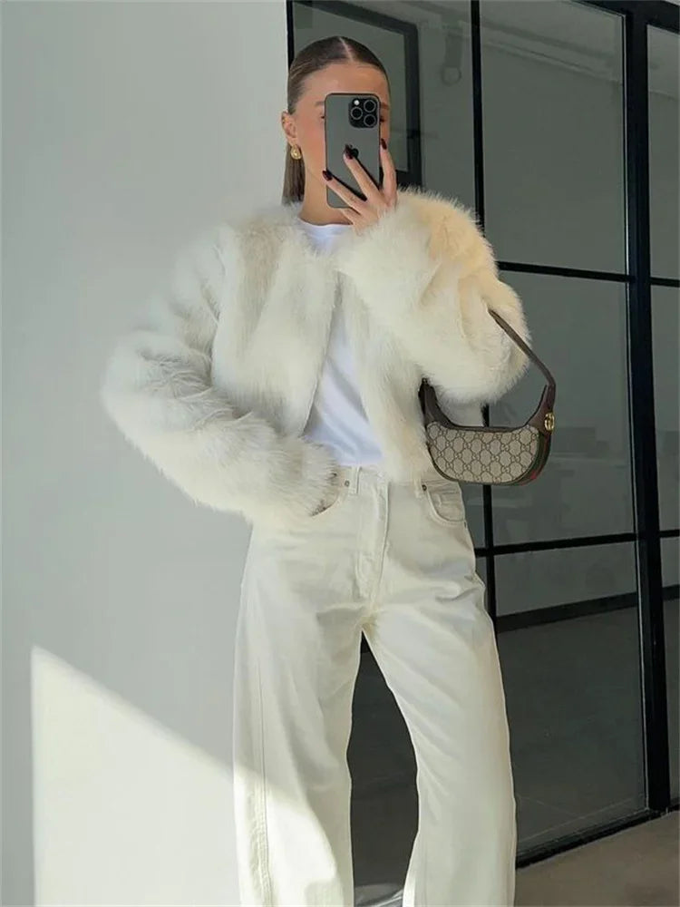 Oversized Sweater Outwear for High Waist Long Sleeve Loose Winter Jackets New