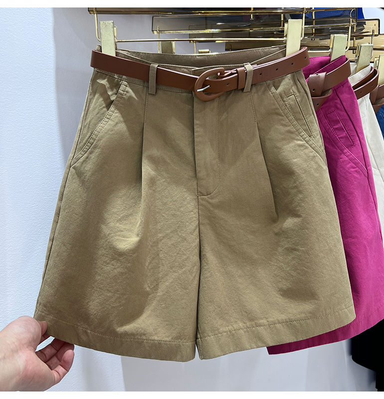 Denim Shorts High Waist Short Cotton Loose Bermuda Shorts