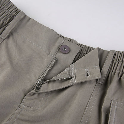 Low Waisted Shorts Harajuku Retro Basic Sporty Bottom Biker