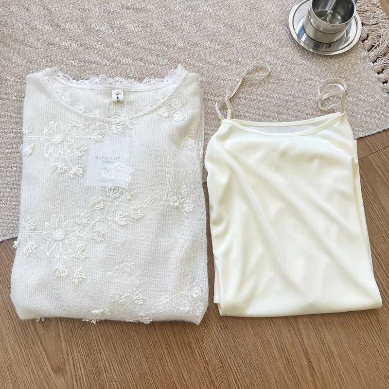 Lace Midi Dress for French Flare Sleeve Slim Aline Long Dresses Autumn Vestidos Female Clothing New
