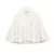 White Loose Short Cape Coat Autumn Winter Thick Single Buckle Batwing Sleeve Cloaks Jacket Lady Warm Outwear New