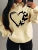 Combination of Love and Butterfly Pattern Sweater Hip Hop Street Hoodies Pocket Clothes Multicolor Hoody