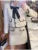 French Two-piece Skirt Set Autumn New Suit Single Breasted Crop Coat Bow Mini Skirt Korean Outfits