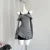 Y2k Lace Two-piece Set Mini Dresses for Spaghetti Strap Knitted Underdress Korean Party Dress Female Vestidos