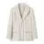 Long Hairy Shaggy Blazer Boyfriend Front Pockets Loose Oversized Suit Coat Pink 4 Colors