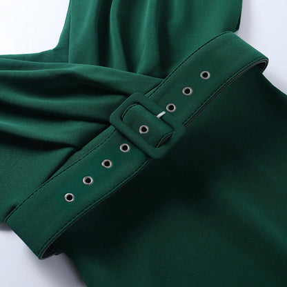 Off-shoulder Party Evening Formal Midi Dress