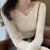 Slim V-neck Bottoming Sweater Autumn Winter for Pullovers Long Sleeve Knit Warm Office Sweater
