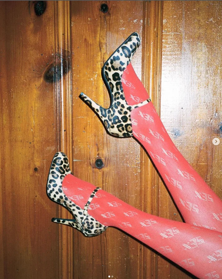 Leopard Print Sandals Ankle Straps Buckle Classic Stiletto Heels Round Toe Summer Dress Party Daily Shoes