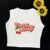Short-sleeved T-shirt Summer Cherry Letter Print Short-sleeved Top Spice Wearing Crop Short Slim-fit Street Style