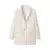 Long Hairy Shaggy Blazer Boyfriend Retro Back Double Slit Front Pockets Loose Oversized Suit Coat